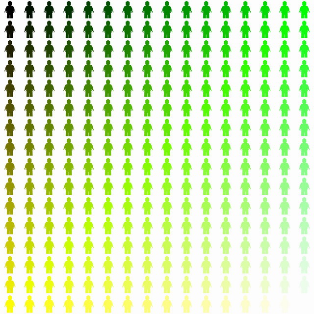 Minifigure Classic Colors