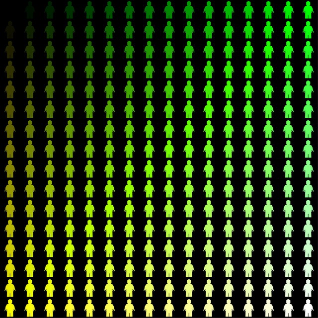 Minifigure Classic Colors