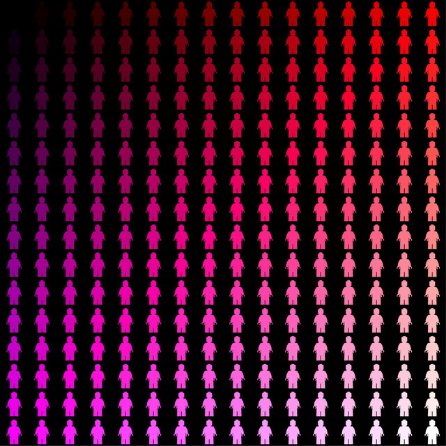 Minifigure Classic Colors