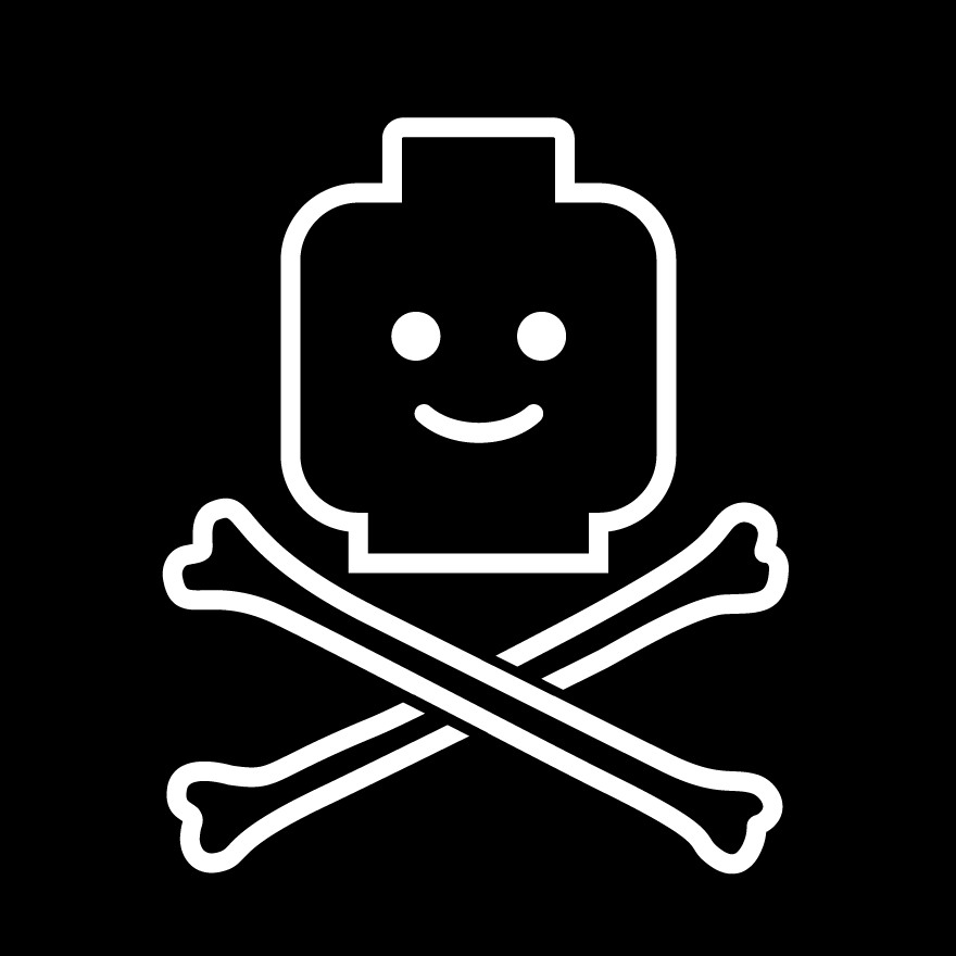 Jolly Minifigure Head